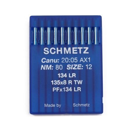 SCHMETZ Leather point industrial sewing machine needles 134LR 135x5 SY1955 DPx5 SIZE 80/12